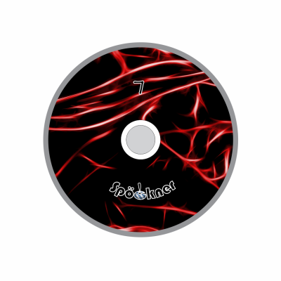 Spöckner "Distel / rot schwarz" Eisstock